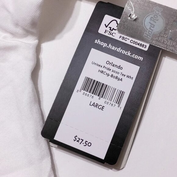 HARD ROCK CAFE Freddie Mercury Queen T-Shirt All is One Orlando Gay Pride Large - Picture 3 of 7